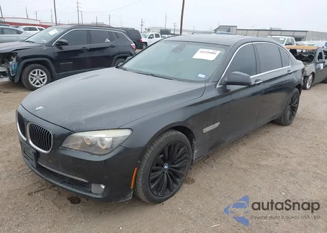 2012 BMW 750Li from USA, damaged, VIN WBAKB8C55CC963002